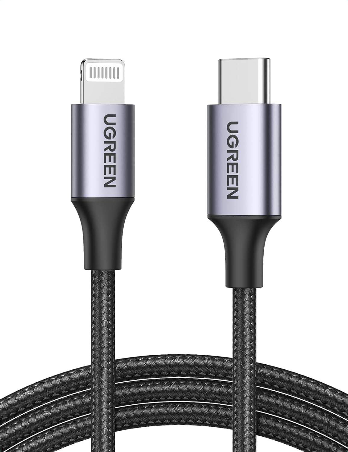 Cable Lightning a Tipo-C 2.0 Macho 🔌 UGREEN