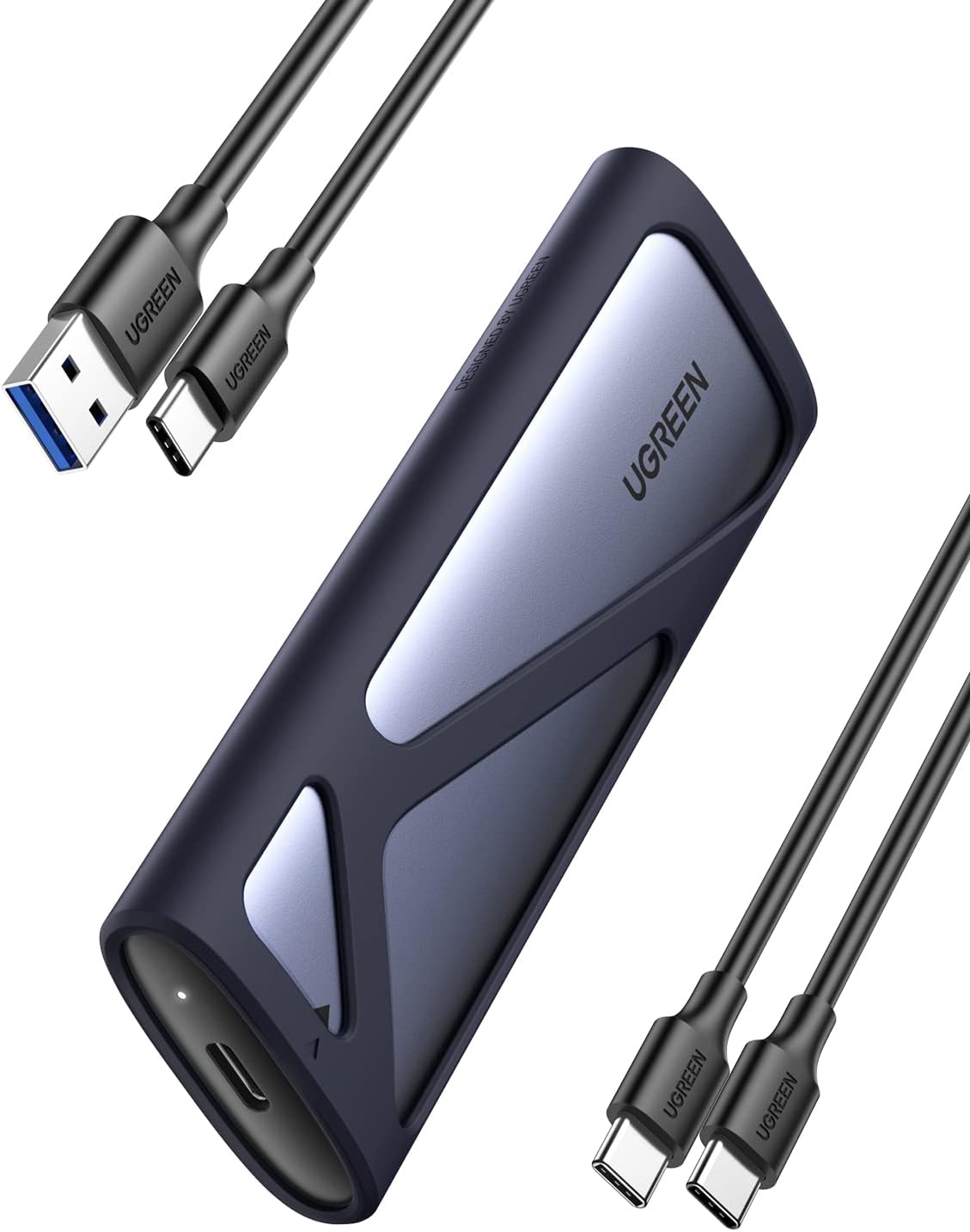 Carcasa para Disco Duro M.2 SATA/NVMe UGREEN