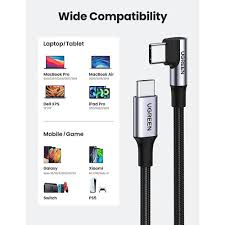 🔌 Cable USB-C a USB-C en Ángulo 100W 🔌 UGREEN