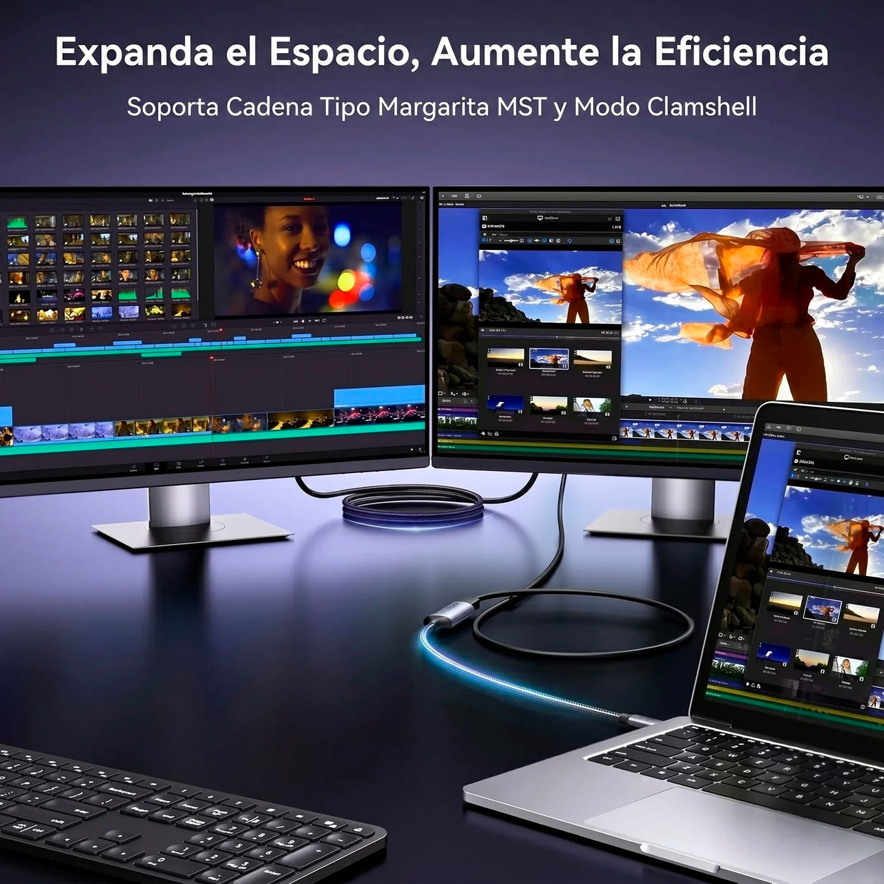 Adaptador Usb C - DisplayPort 8k UGREEN