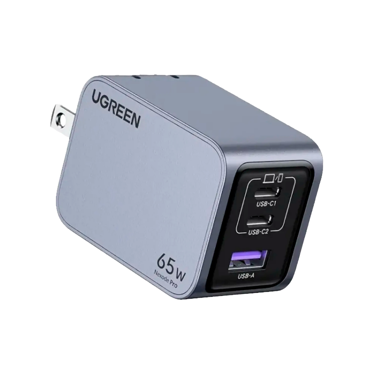 Cargador de 65W 3 Puertos Cable Incluido UGREEN