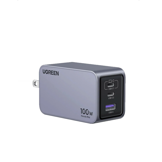 Cargador de 100W 3 Puertos Cable Incluido UGREEN
