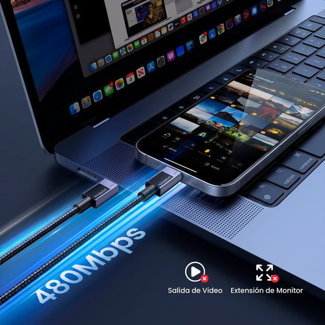 Cable USB-C Trenzado 240W