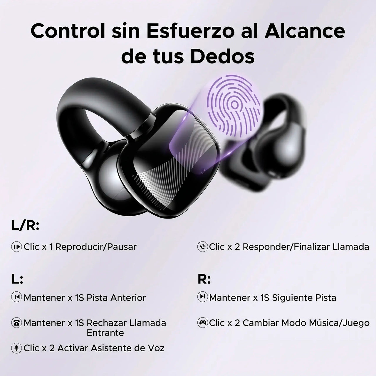 Audifonos Open Ear Hitune S3 Wireless UGREEN