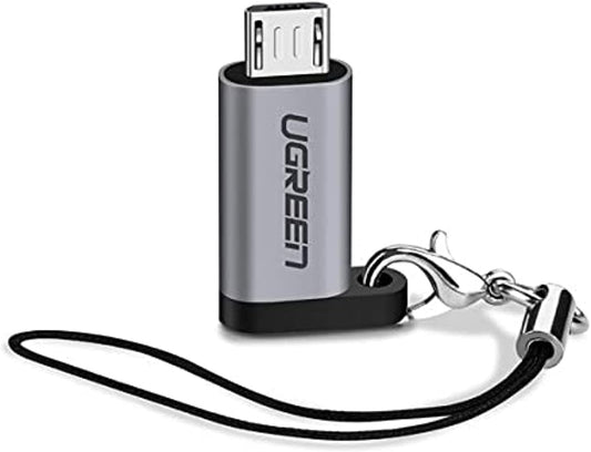 Adaptador  Hembra USB-C a Micro USB (Gris) ⚡ UGREEN