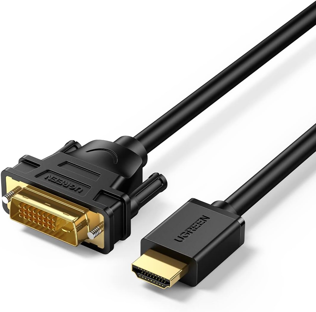 Cable HDMI macho a DVI macho de 1.5 metros (negro) 🎥 UGREEN