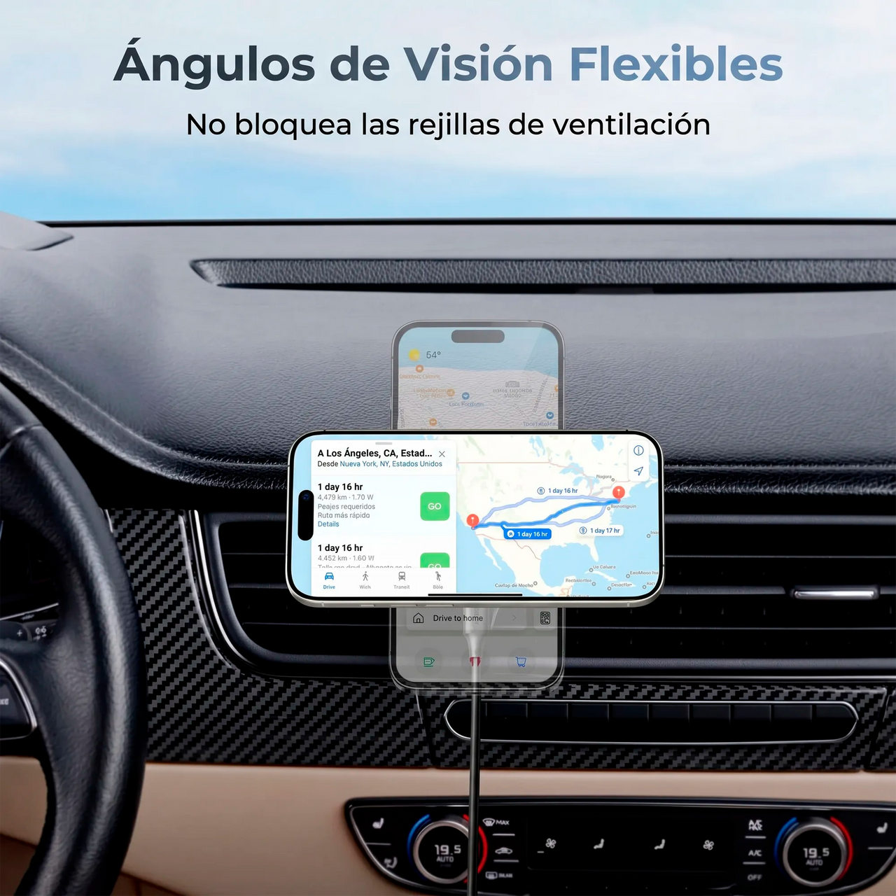 Cargador de Carro Magnetico UGREEN