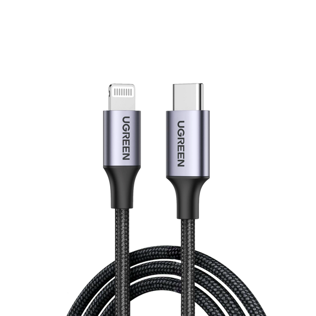 Cable USB-C a Lightning Trenzado Aluminio - UGREEN UGREEN