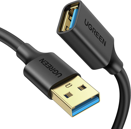 Cable Extensor  USB 3.0 Macho (Negro) UGREEN