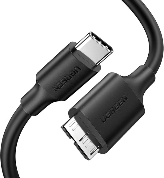 Cable USB-C a Micro B M/M de 1m (Negro) UGREEN