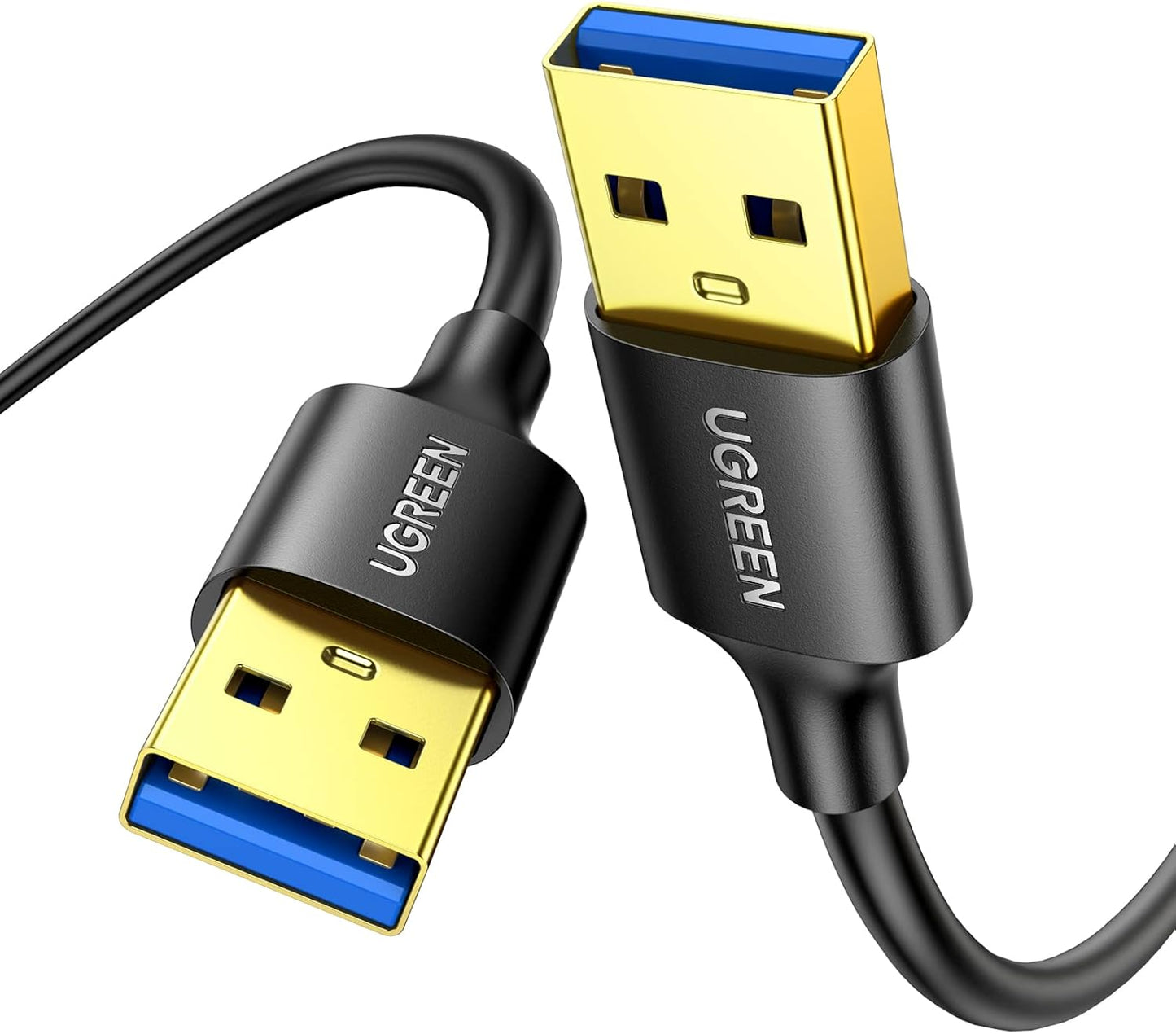 Cable USB-A 3.0 macho a macho 1 metro UGREEN