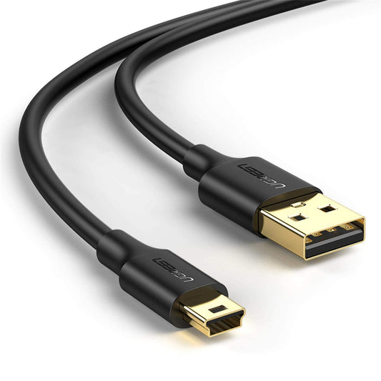 🔌 Cable Conector USB 2.0 a Mini USB 5 Pin de 1 metro 🔌 UGREEN
