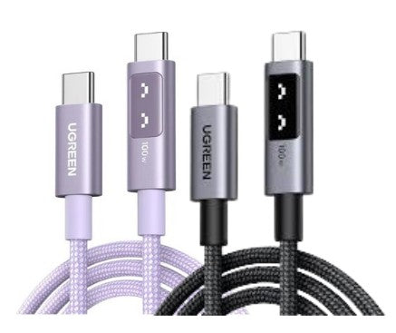 Cable USB-C 100W con Pantalla LED Inteligente UGREEN