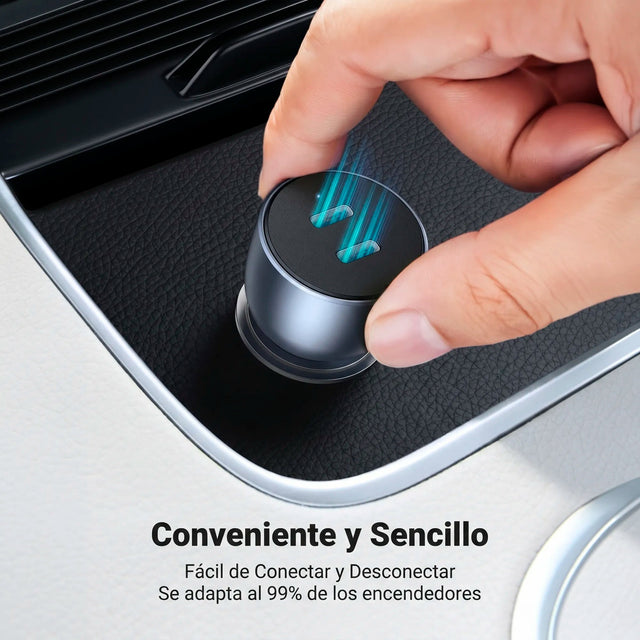 Cargador de Carro 60W 2 Puertos USB-C UGREEN