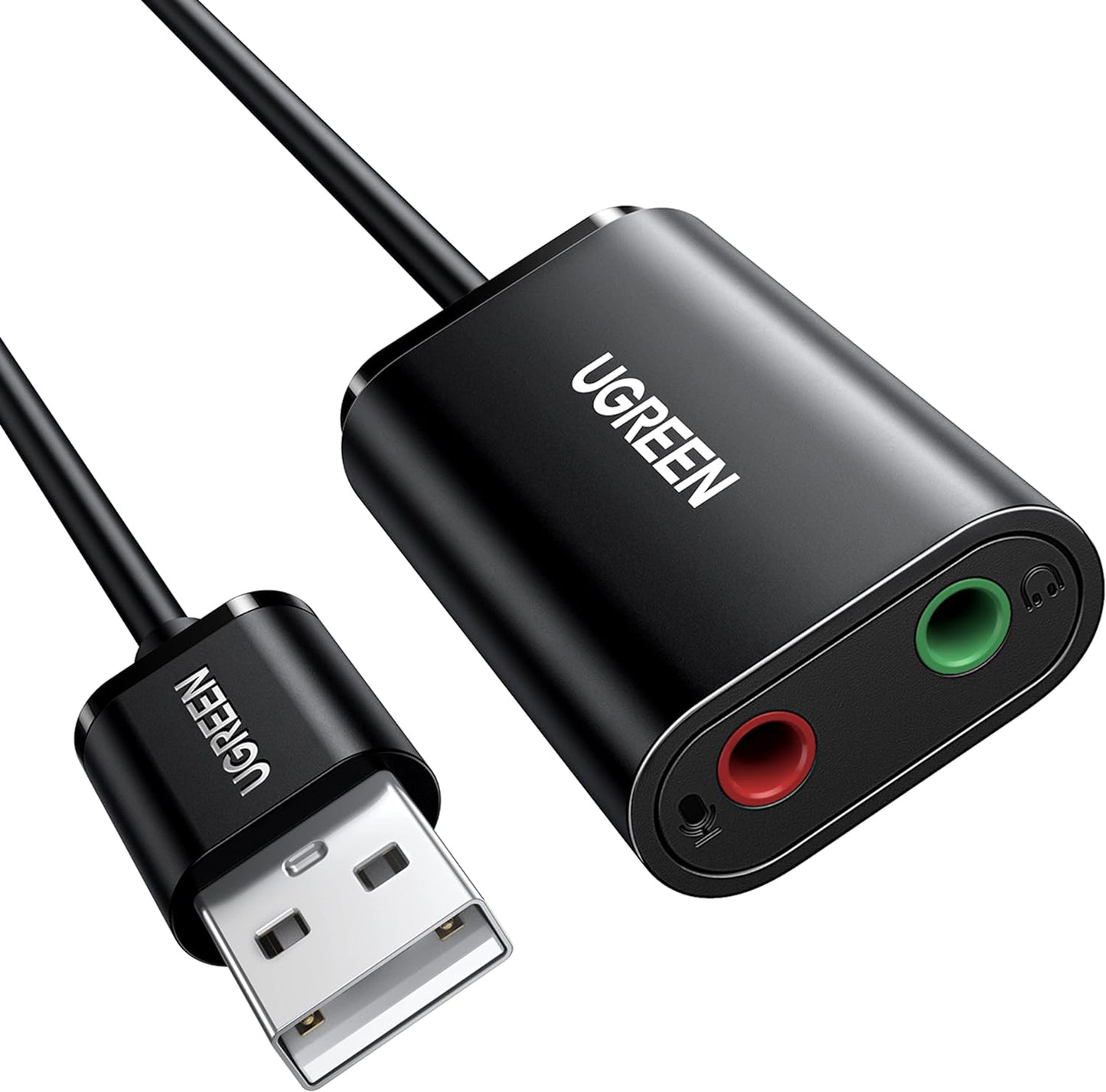 Adaptador de sonido estéreo a USB 2.0 🎶 UGREEN