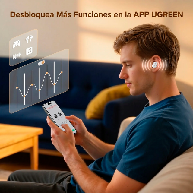 Audifonos Open Ear Hitune A3 Wireless UGREEN