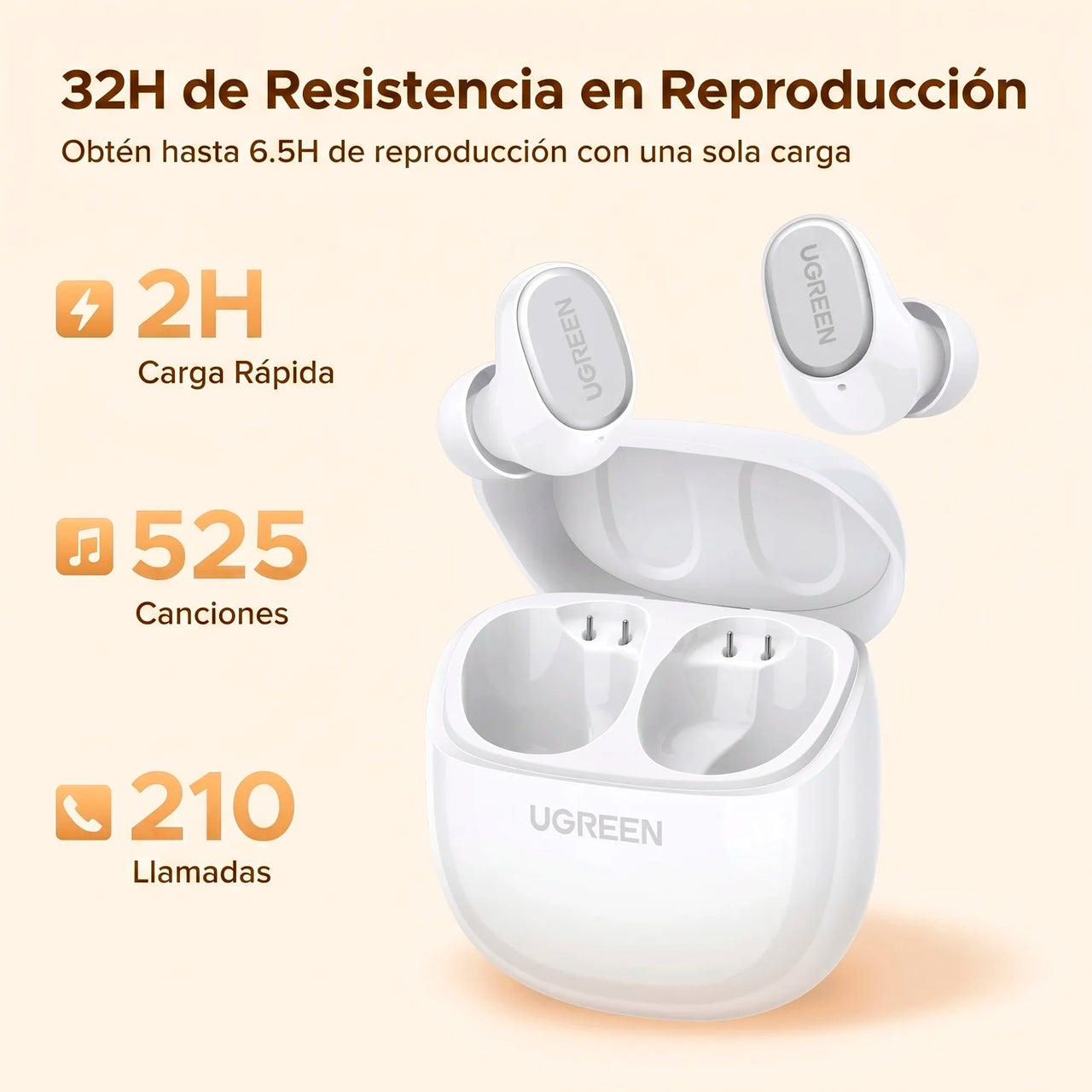 Audifonos Open Ear Hitune A3 Wireless UGREEN