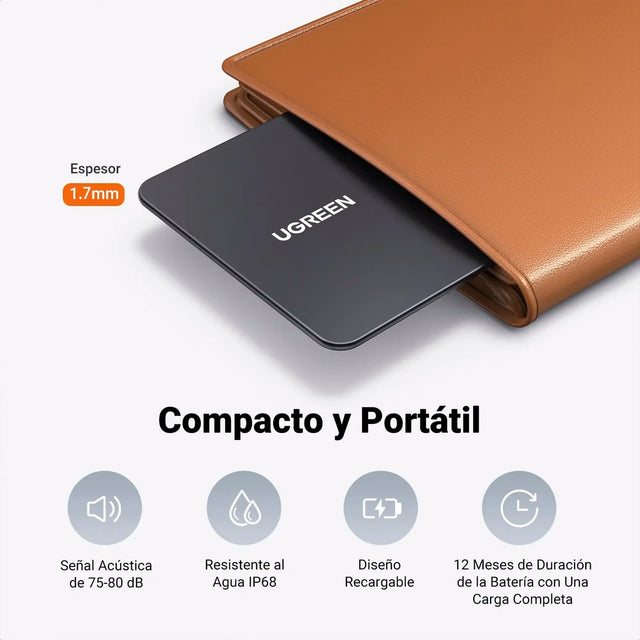 Rastreador Inteligente Slim Pro iOS/Google UGREEN