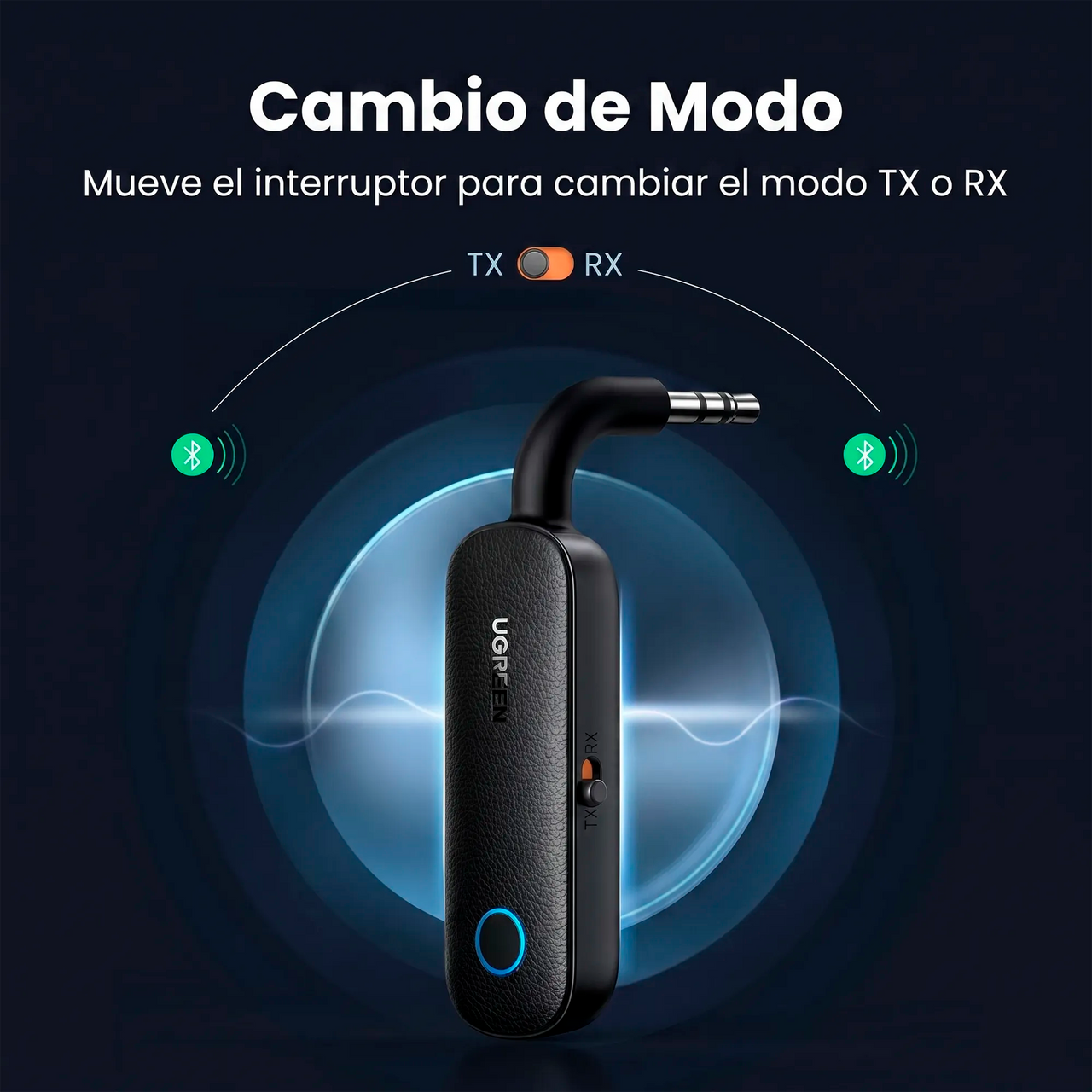 Receptor y Transmisor Bluetooth Audio UGREEN