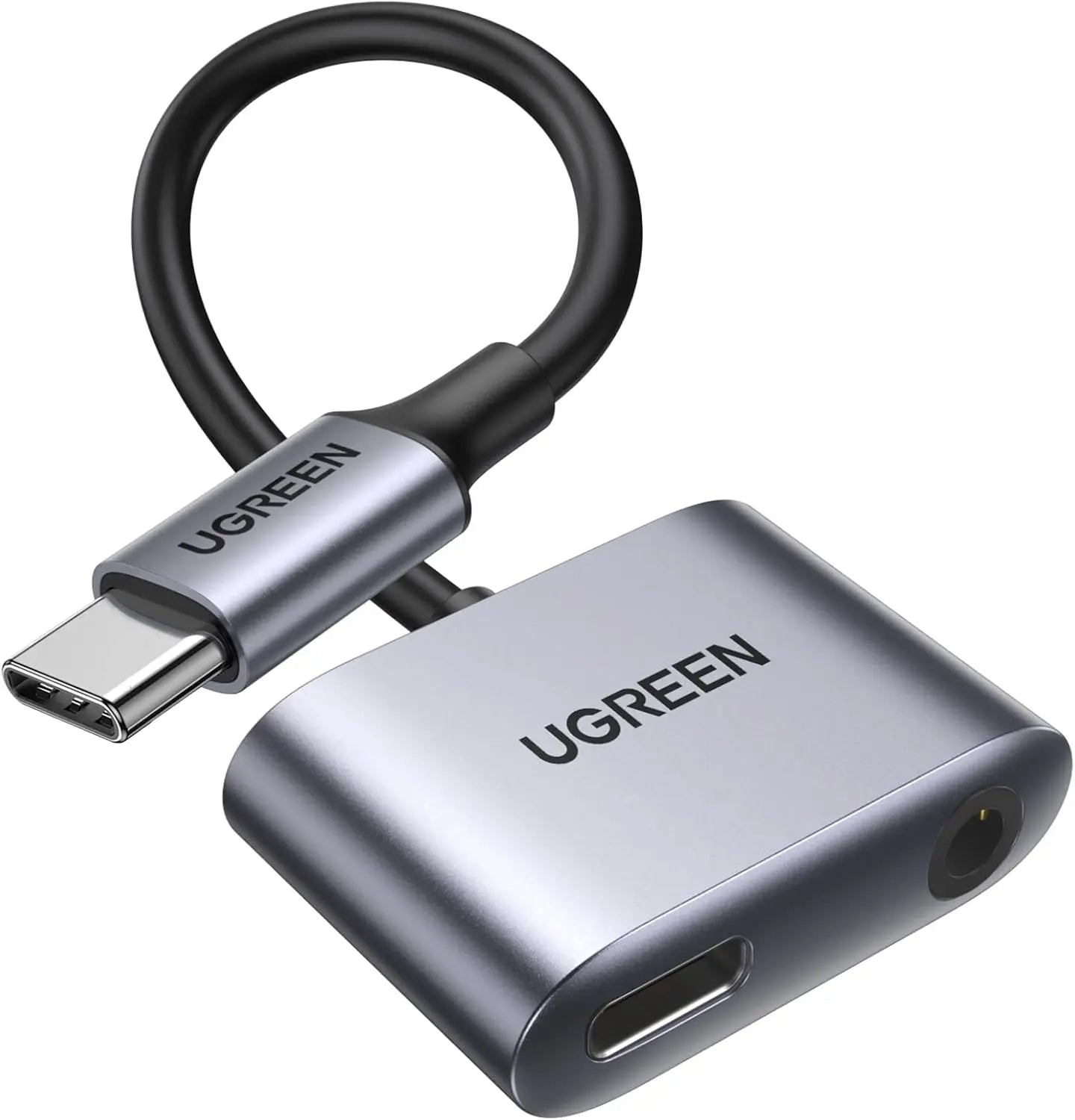 Adaptador de audio USB-C a (3.5 mm + Cargador) 🔌 UGREEN