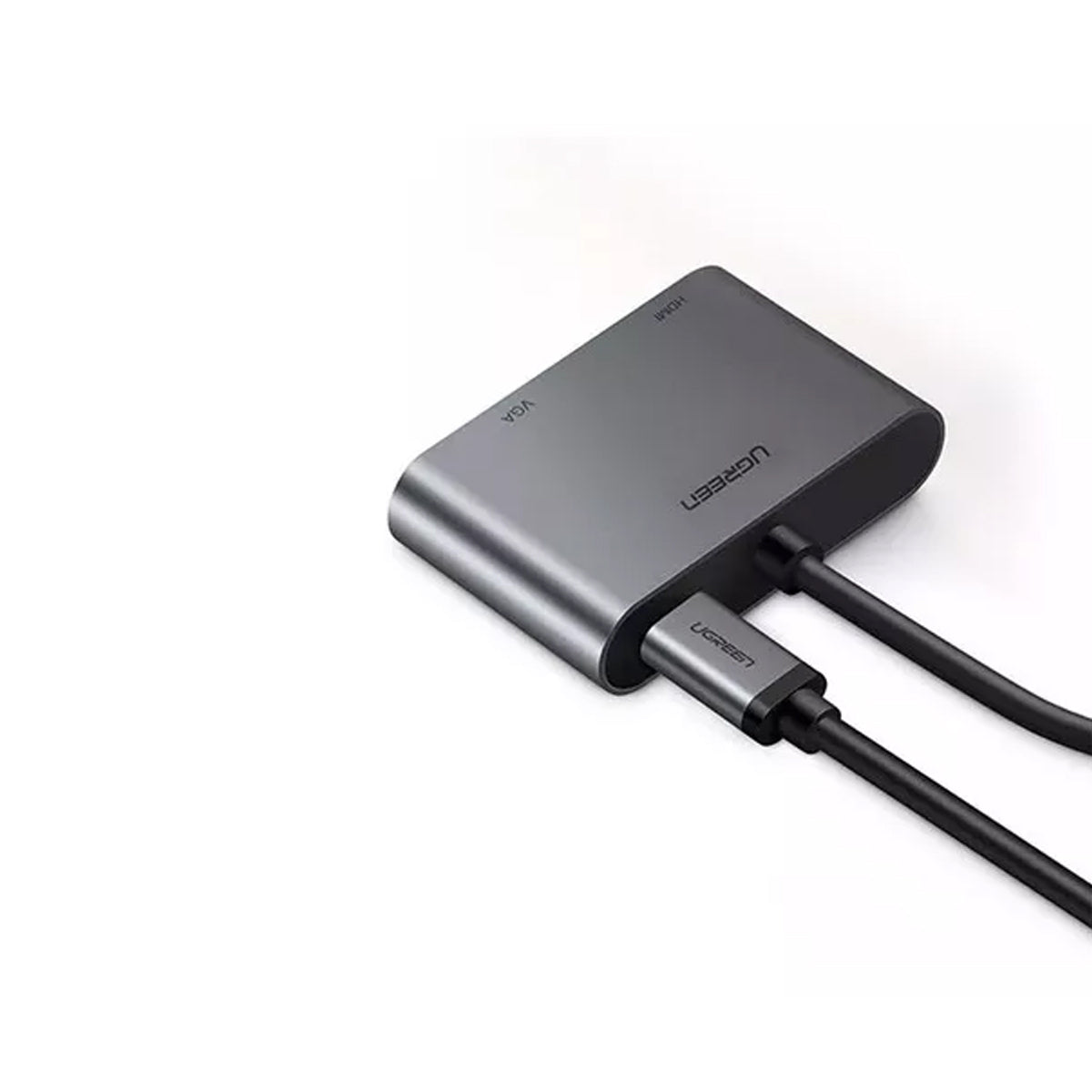 Adaptador USB-C a HDMI, VGA y USB 3.0 con Carga PD 🌟 UGREEN