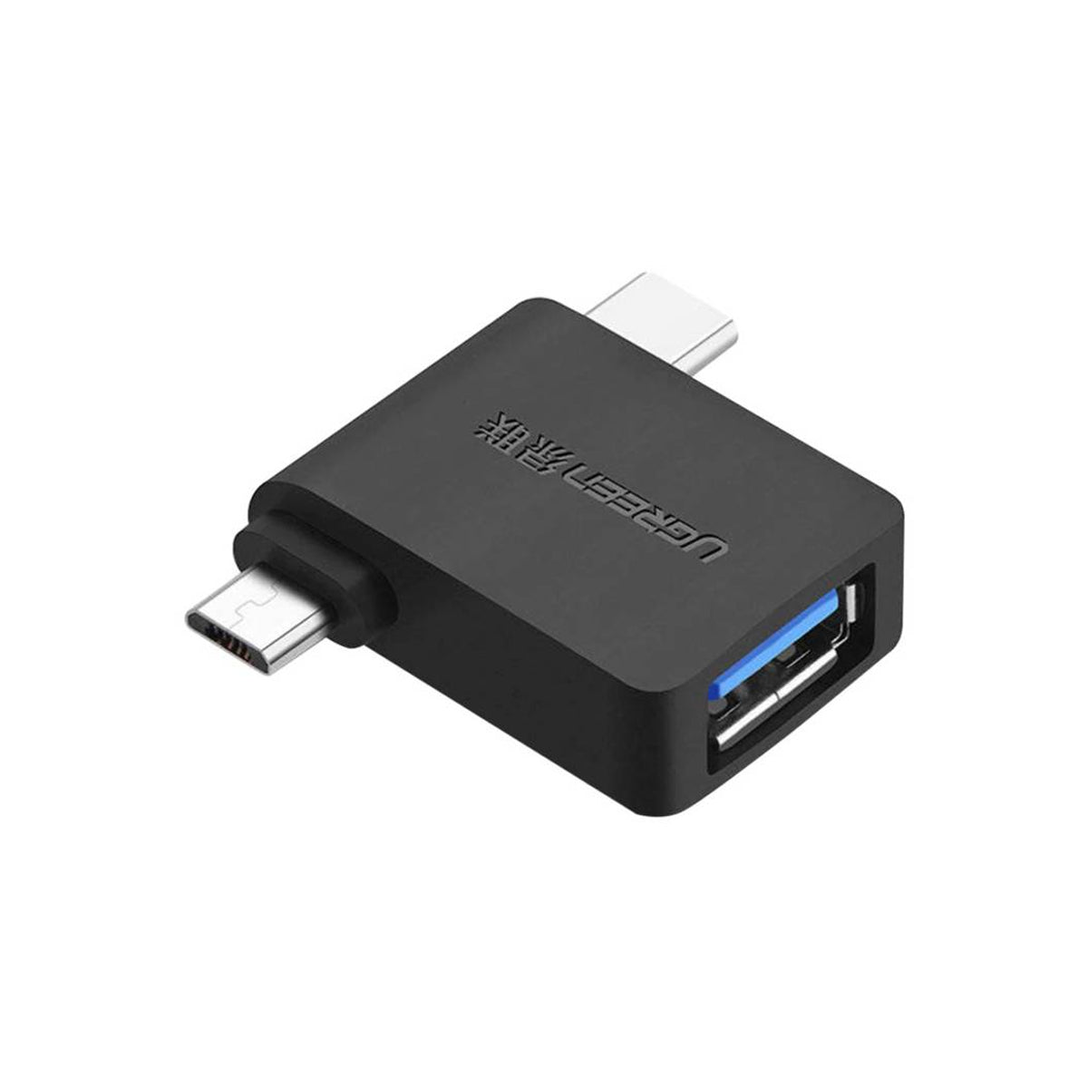 Adaptador 2 en 1 de MicroUSB y USB Tipo-C a USB 3.0 🔌 UGREEN