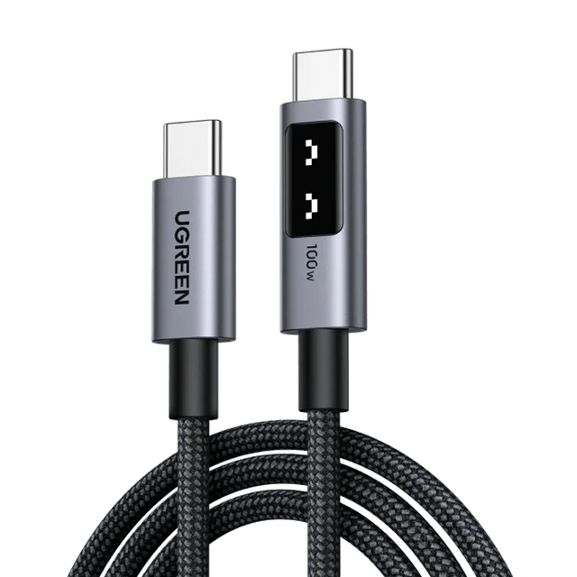 Cable USB-C 100W con Pantalla Digital LED (1 metro) UGREEN