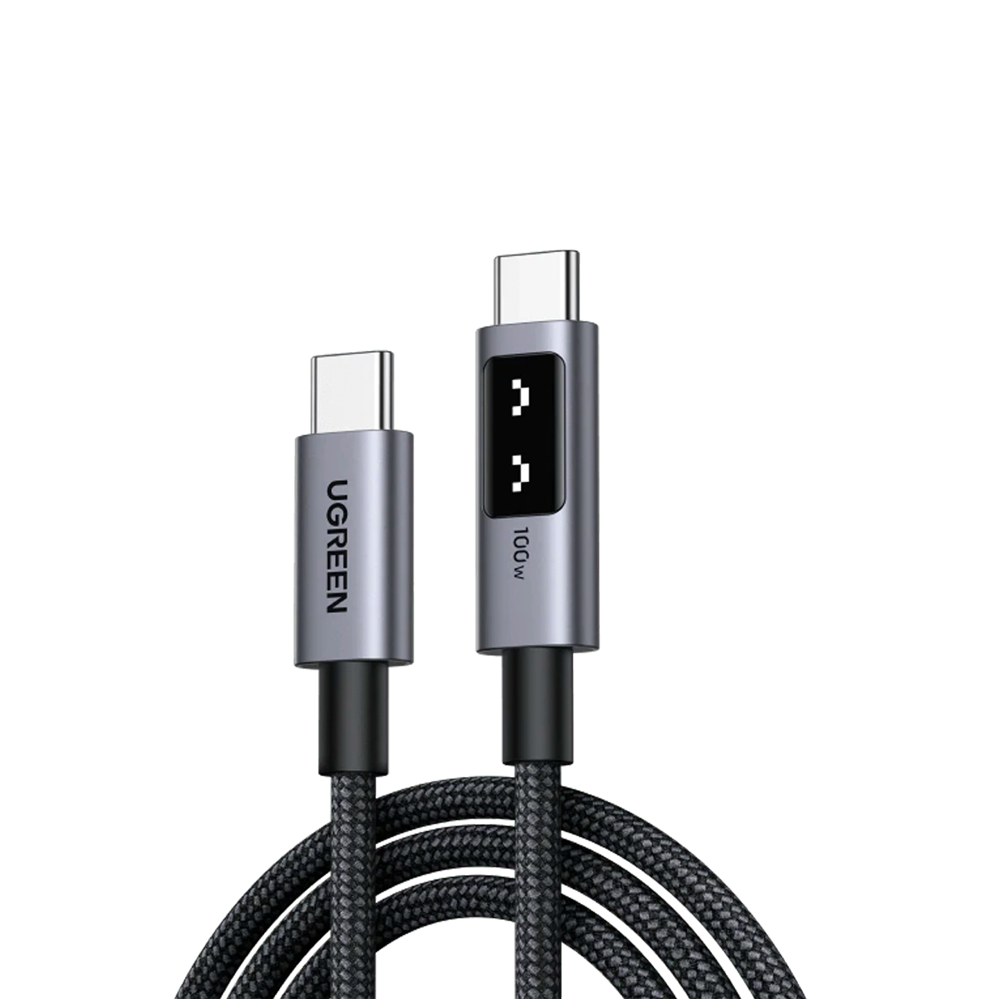Cable USB-C 100W con Pantalla Digital LED – UGREEN