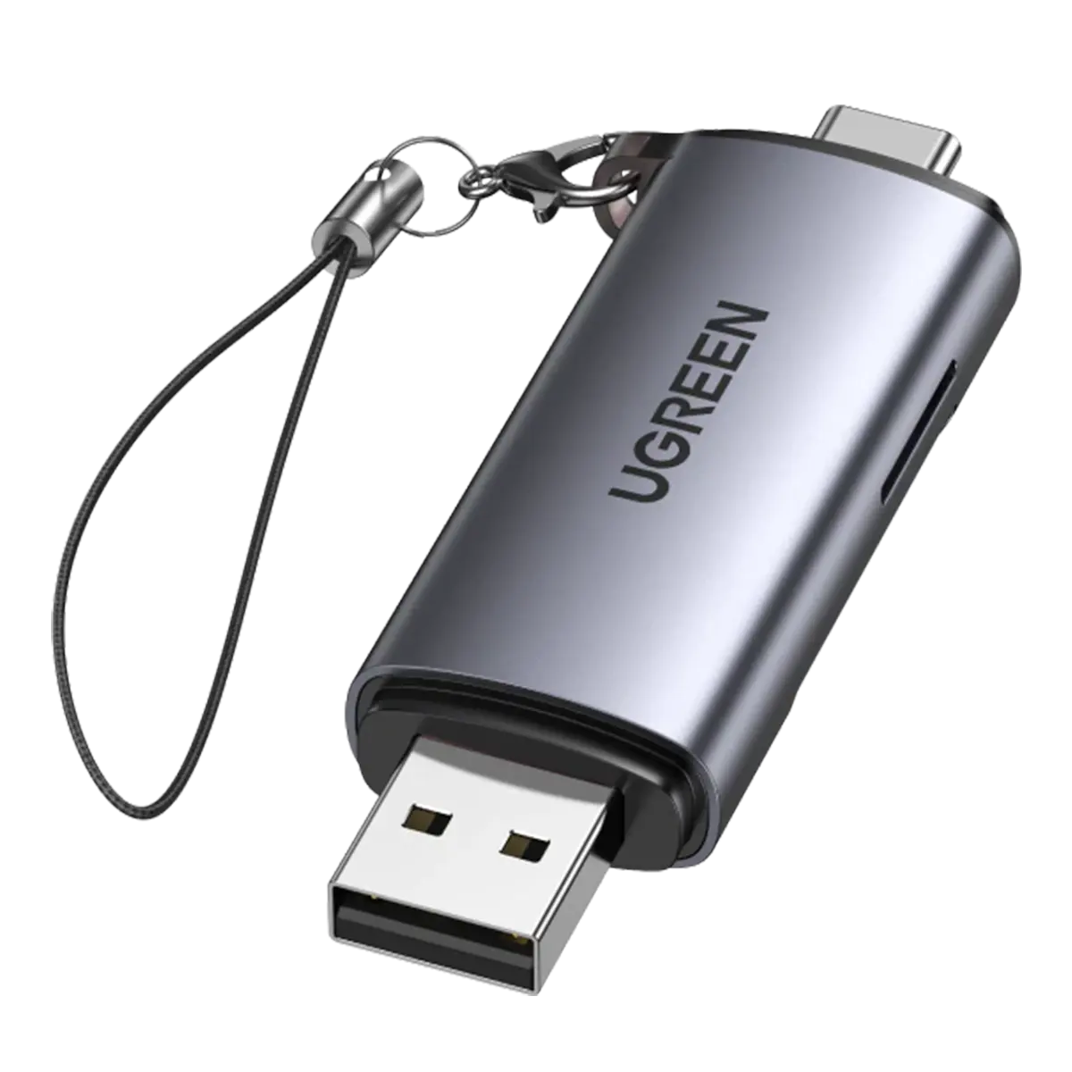 Lector de tarjetas micro SD y SD con salida USB y USB-C 📸 UGREEN