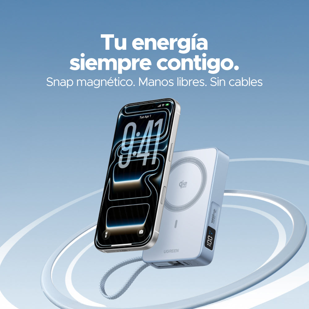 Power Bank Magentica 10.000mAh 25W Qi2.2 UGREEN