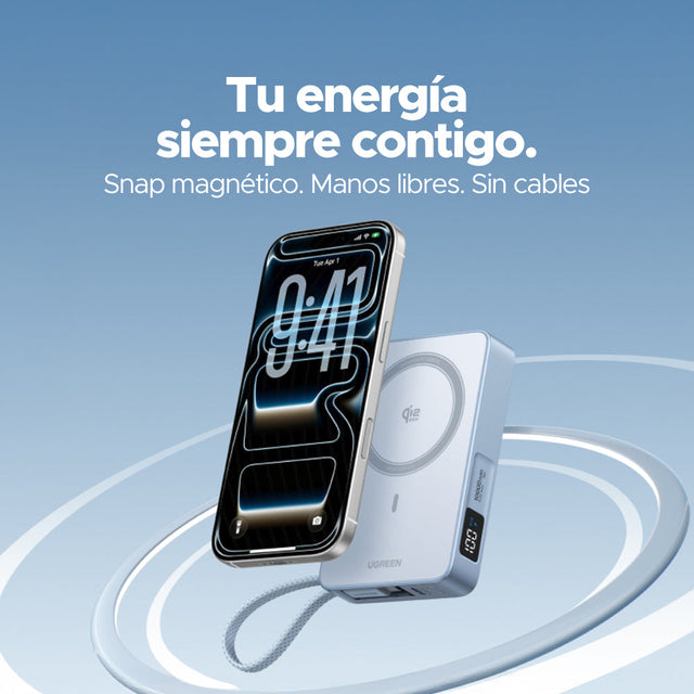 Power Bank Magentica 10.000mAh 25W Qi2.2 UGREEN