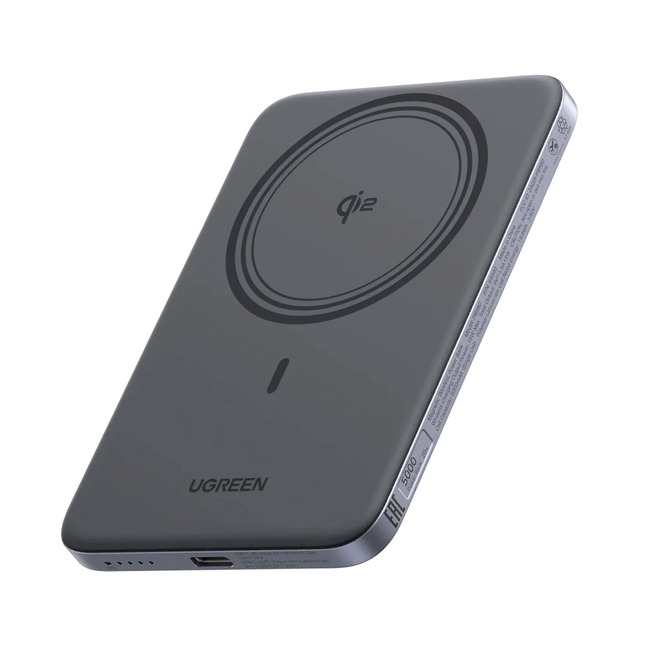 Power Bank MagFlow 20W (5.000mAh) Magnetica UGREEN
