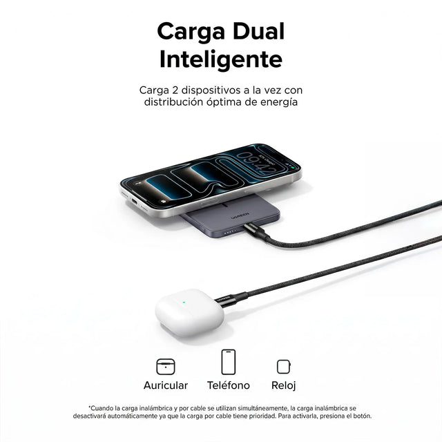Power Bank MagFlow 20W (5.000mAh) Magnetica UGREEN