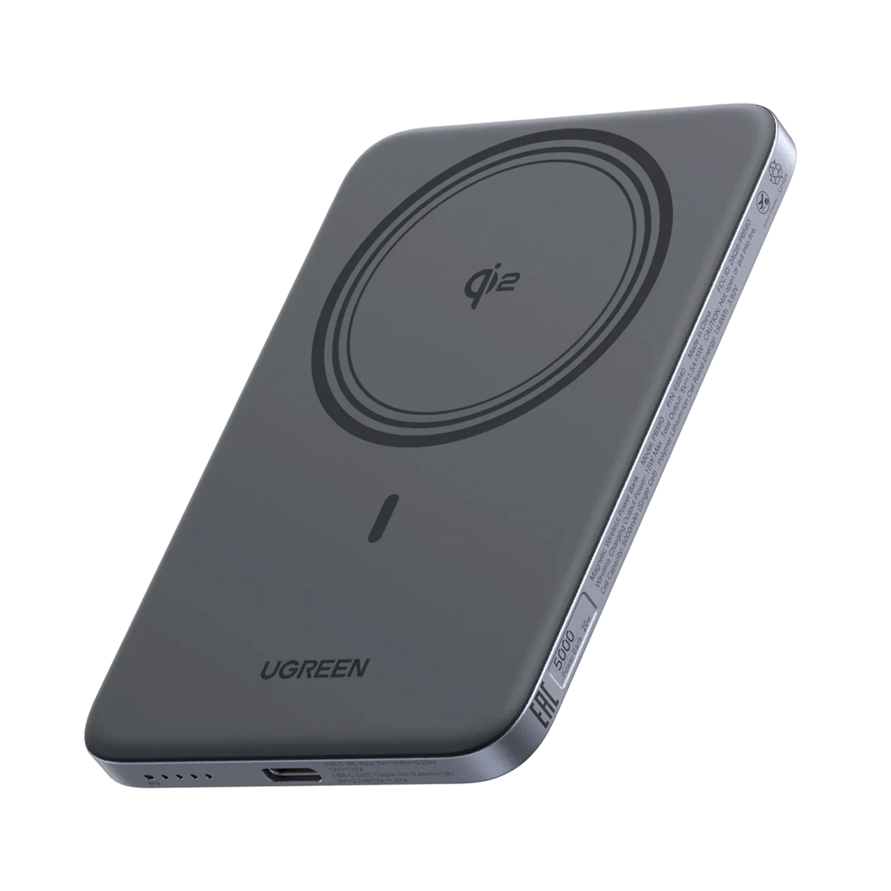 Power Bank MagFlow 20W (5.000mAh) Magnetica UGREEN
