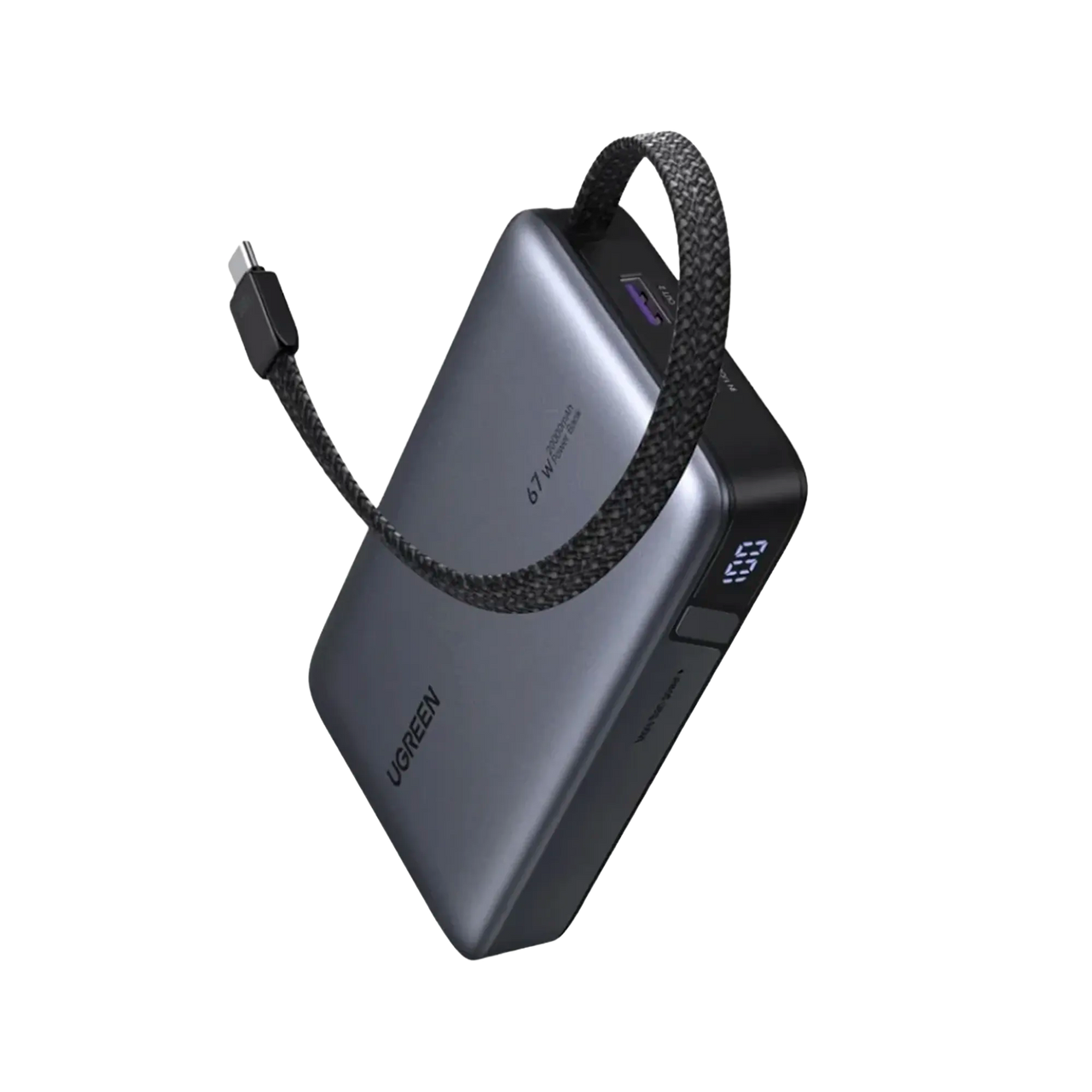 Power Bank Pro 67W (20.000mAh) Cable Integrado UGREEN