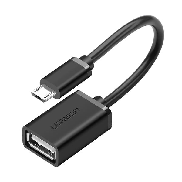 Cable Micro USB macho a USB-A hembra con interruptor 15cm UGREEN