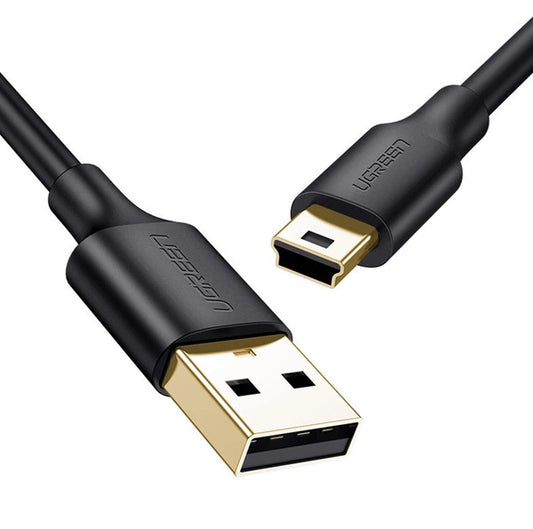 Cable USB 2.0 A macho a Mini 5 pines macho 1 metro UGREEN