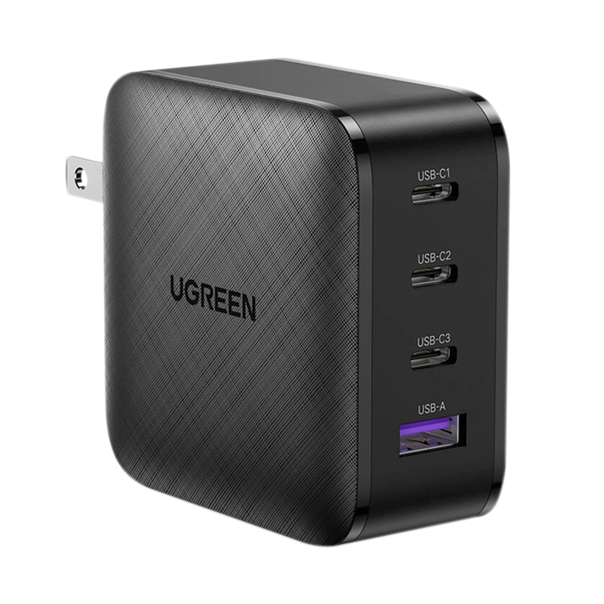 Cargador GaN de 65W 3 puertos USB-C y 1 USB-A ⚡ UGREEN